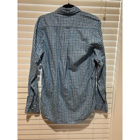 Johnnie-O Linen Blend Long Sleeve Button Up Shirt - Size L - Picture 4 of 5